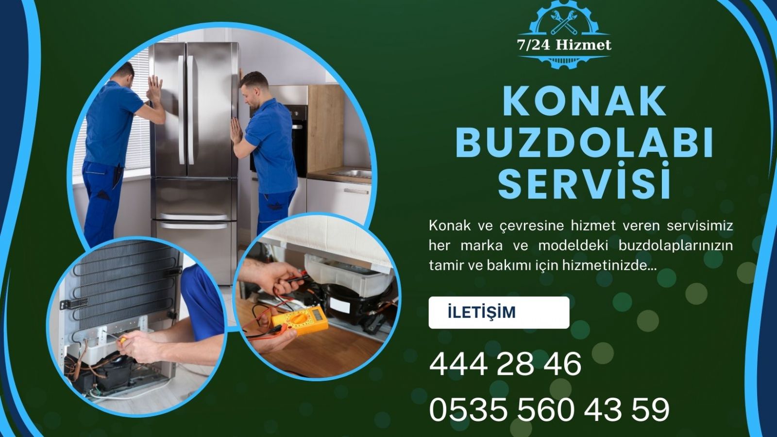 konak buzdolabı servisi